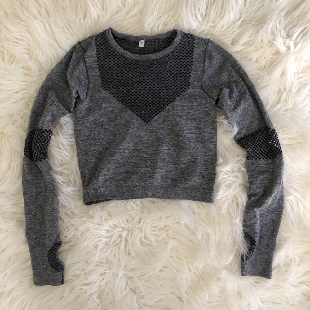 Grey Athletic Top